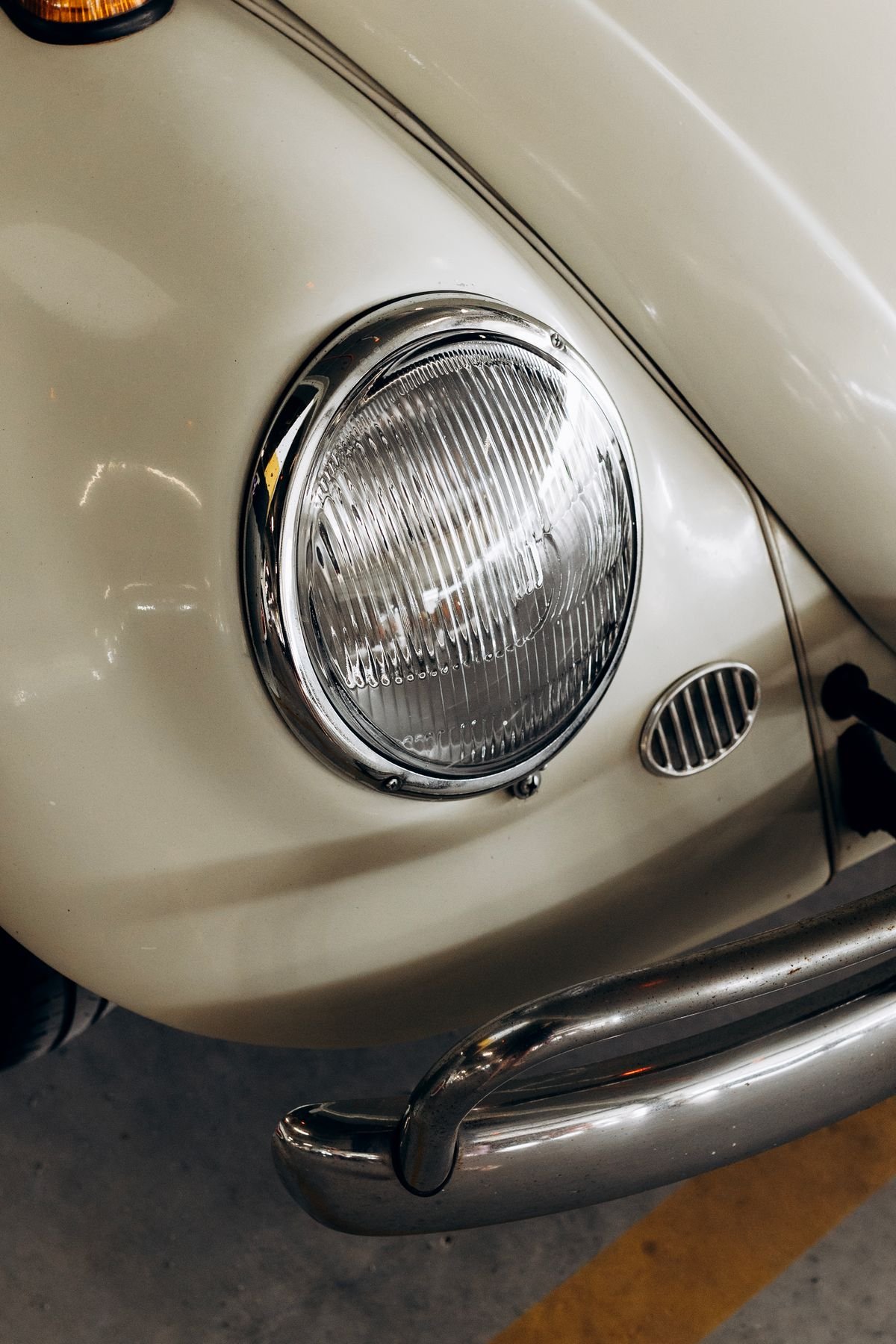 Clean, clear restored vehicle headlight